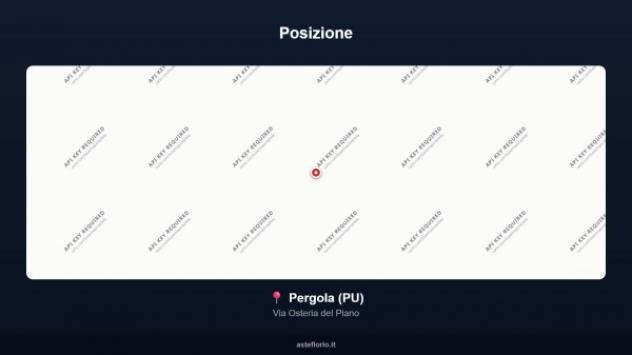 Immobile in asta di 252 m² con più di 5 locali e box auto in vendita a Pergola - Foto 2