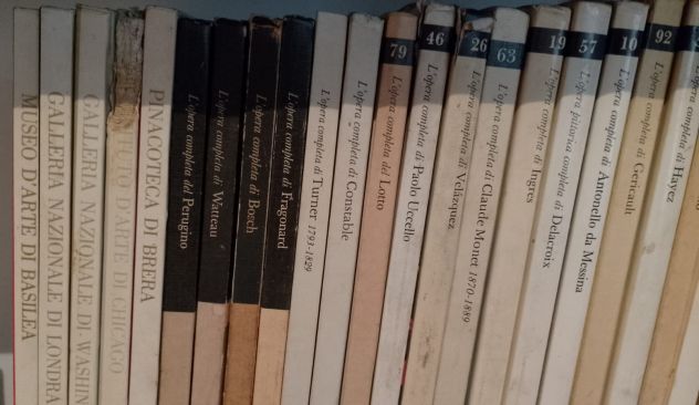 18 volumi "Classici dell'Arte" Rizzoli – Bosch, Monet, Velázquez, Hayez, e altri - Foto 5