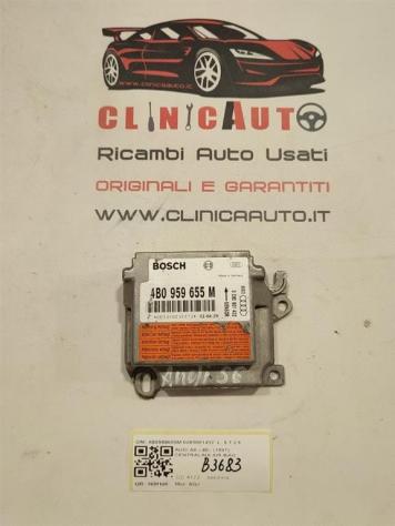 CENTRALINA AIRBAG AUDI A6 Berlina Serie C5 (4B2) 4B0959655M 0285001432 AQJ (9704)