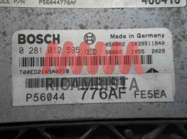 0281012595 Jeep Liberty 2.8 centralina motore Bosch - Foto 2