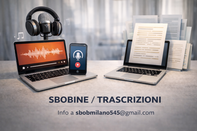 🎧 Hai registrazioni audio o video e non vuoi perdere ore a trascriverle?
