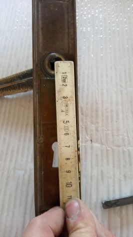 Maniglie per Porte in Ottone massiccio complete di tutto - Foto 6
