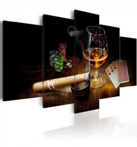 Quadro Per Pokeristi Cm. 100x50 E 200x100 - ARREDALACASA