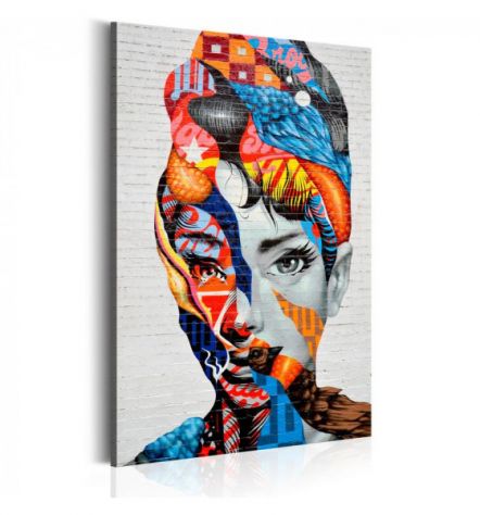 Quadro Donna Colorata - ARREDALACASA