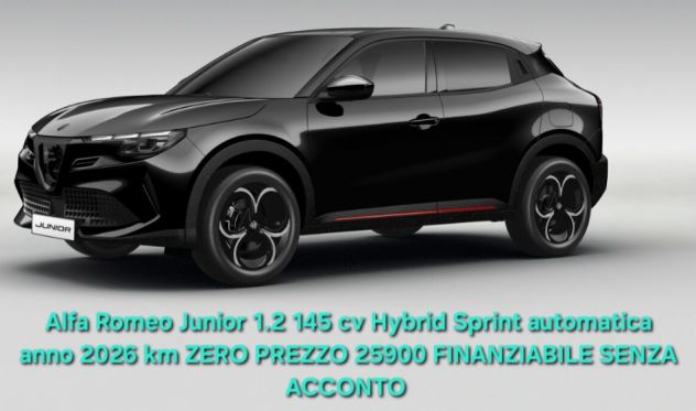 Ar Juniro 1.2 145 cv Hybrid Sprint KM ZERO finaziabile