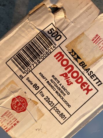 500 Buste Blasetti Monodex Plus 23X33 strip bianco art. 801 - Foto 7