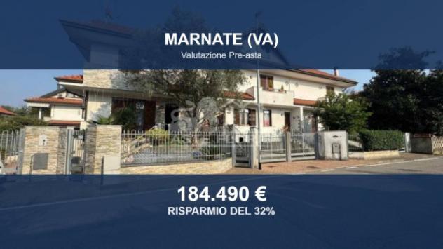 Immobile in asta di 190 m², box auto doppio in vendita a Marnate