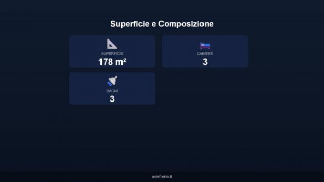 Immobile in asta di 178 m², box auto in vendita a Roma - Foto 2