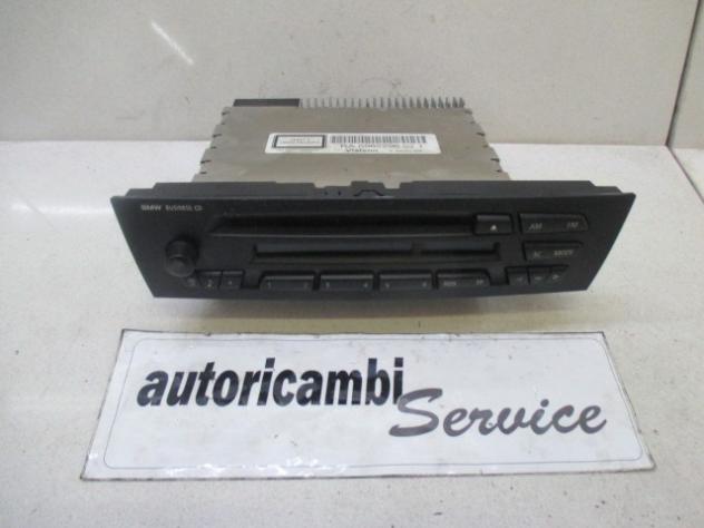6962296021 AUTORADIO CON LETTORE CD BMW SERIE 3 320D SW E91 2.0 D 120KW 6M 5P (2006) RICAMBIO USATO (NON FORNIAMO CODICE AUTORADIO)