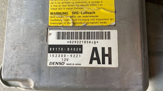 Centralina airbag originale Daihatsu Terios del 2007 (89170-B4020) - Foto 3
