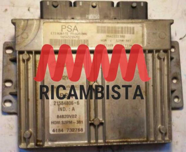 9654528480 9642222380 Citroen C4 1.4 centralina motore Sagem