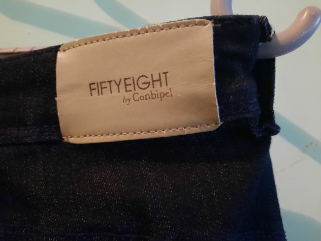 Conbipel pantaloni jeans neri tg 44 - Foto 5