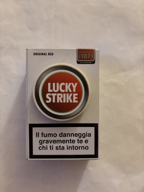 PORTA SIGARETTE IN OTTIME CONDIZIONI EDIZIONE LIMITATA IN METALLO”LUCKY STRIK - Foto 9