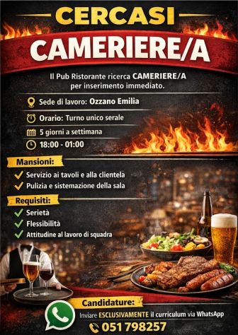 Cameriere /a
