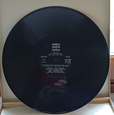 LA TRAVIATA, G. Verdi, Maria Callas, Box 3 LP. - Foto 3