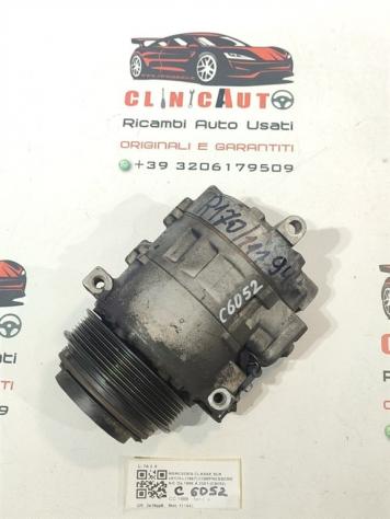 COMPRESSORE A/C MERCEDES SLK Serie (W170) A0002302011 A0002346303 111943 benzina 1999 (9604)