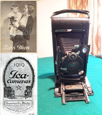 FOTOCAMERA Zeiss Ikon Nixe, ICA NIXE 1910.