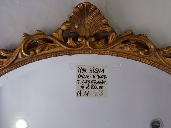 SPECCHIERA OVALE ( MOD. SIENA ) - Foto 6