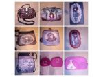 Borsette, trousse, pochette per bambina vari pezzi.