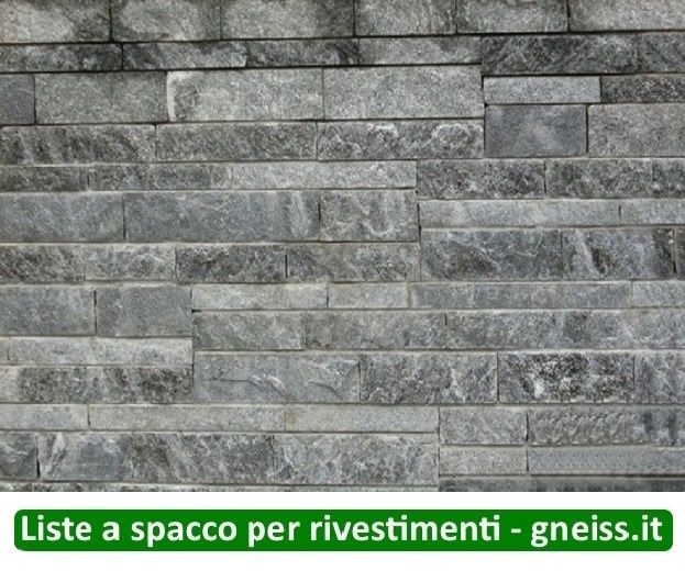 Strisce spacco in Beola Grigia per rivestimento - Foto 4