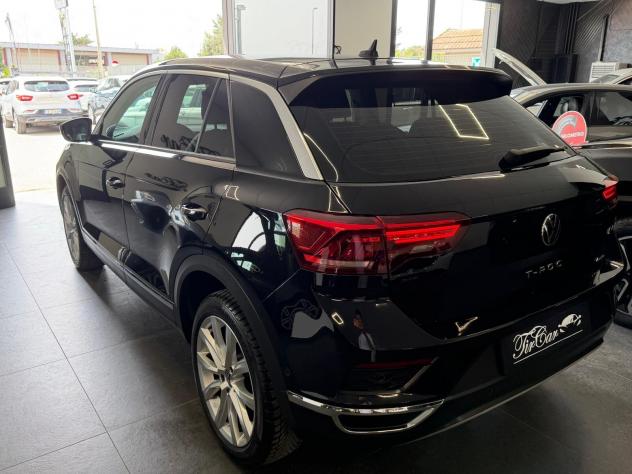 VOLKSWAGEN T-ROC 2.0 DSG 4MOTION 150CV PELLE NAVI CAM ANNO 2022 - Foto 6