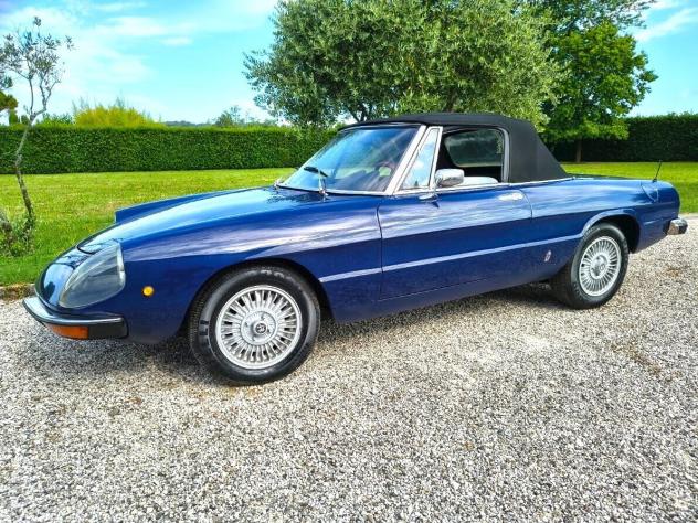 Alfa Romeo Duetto Spider 2000 Blu Interni Beige 1974 - Foto 3