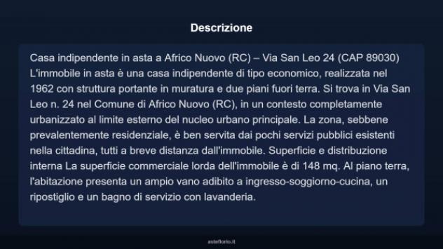 Immobile in asta di 148 m² in vendita a Africo - Foto 4