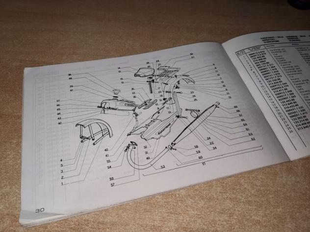 Catalogo ricambi motore telaio Garelli Euromoped 50 GR - Foto 3