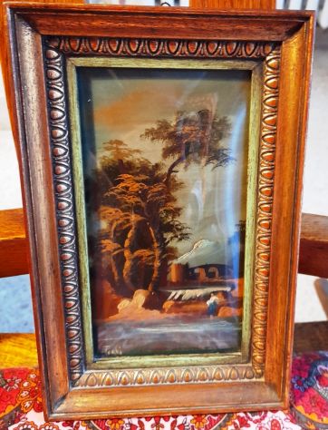 Coppia miniature con cornice Torri 14x22 - Foto 5