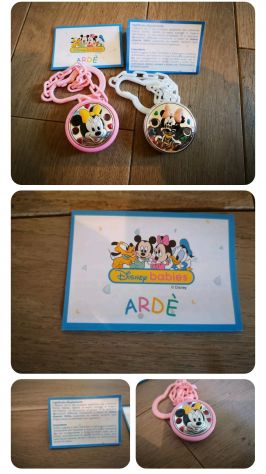 Catenella per ciuccio in argento DISNEY