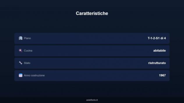 Immobile in asta di 96 m² con più di 5 locali in vendita a Cassano delle Murge - Foto 7
