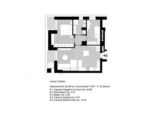Appartamento - Gabicce Mare . Rif.: MI011/BVRG - Foto 14