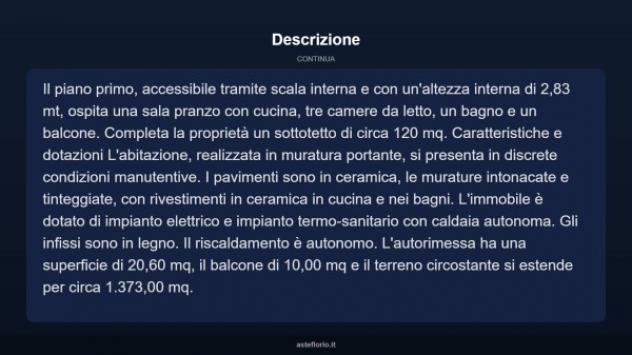 Immobile in asta di 338 m² con più di 5 locali e box auto in vendita a San Possidonio - Foto 11