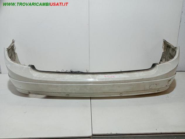 PARAURTI POST. BIANCO SW CON SENSORI 999-U1310855 Carrozzeria  Lamierati esterni  Paraurti  Paraurti post. MERCEDES - Classe C Station Wagon - 01-02-2