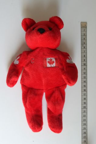 Pupazzo Hockey Salvino's Bammers Wayne Gretzky #99 Canada Cup 1999 peluche orso - Foto 2