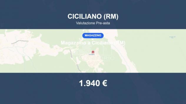 Immobile in asta di 7 m² in vendita a Ciciliano