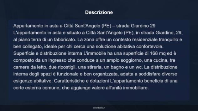 Immobile in asta di 168 m² in vendita a Città Sant'Angelo - Foto 12