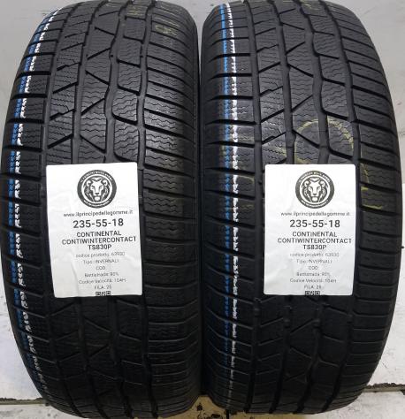 2 GOMME 235 55 18 CONTINENTAL A63930
