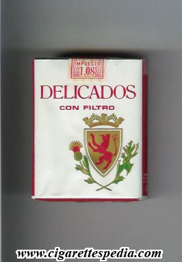PACCHETTO PACCHETTI SIGARETTE "DELICADOS con filtro" MESSICO 1986 - Foto 4