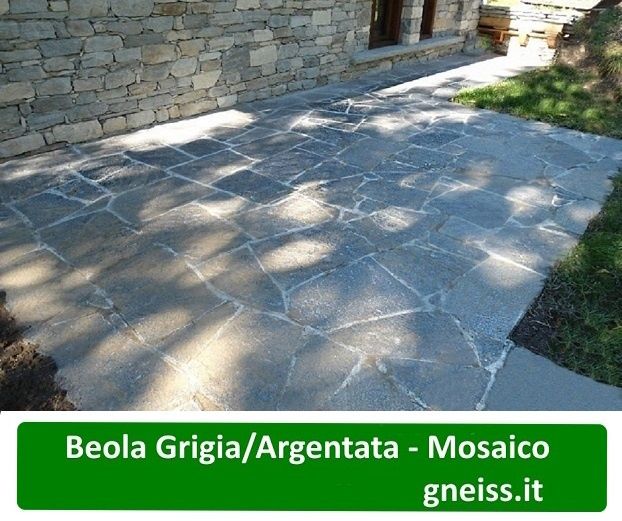 Pavimento mosaico in BEOLA GRIGIA - Foto 6