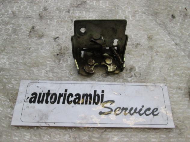7637805 CHIUSURA SERRATURA COFANO POSTERIORE FIAT UNO 1.0 B 33KW 5M 5P (1989) RICAMBIO USATO