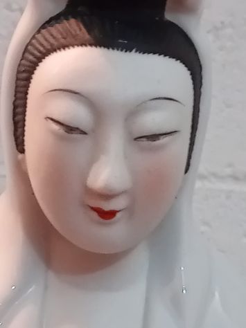 VENDO PRIVATAMENTE ANTICO BUDDA IN CERAMICA DIPINTA IN PERFETTE CONDIZIONI - Foto 7