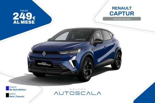 RENAULT Captur 1.2 ECO-GPL 120cv Techno rif. 24227640