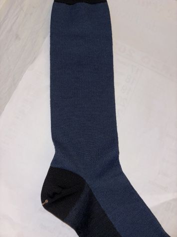CALZE NUOVE LUNGHE FINO AL GINOCCHIO UOMO IN COTONE FILO SCOZIA MADE IN ITALY - Foto 9