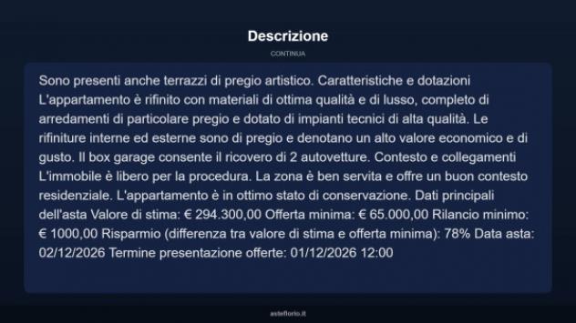 Immobile in asta di 210 m², box auto in vendita a Gioia Tauro - Foto 5