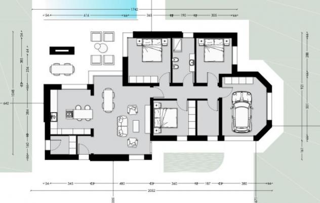 Villa di 160 m² con 4 locali e box auto in vendita a San Felice sul Panaro - Foto 4