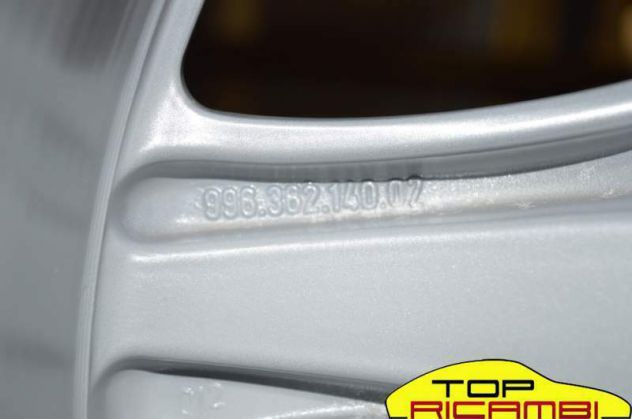 TOP RICAMBI Cerchio Porsche 996 362 140 02 10x18 - Foto 4