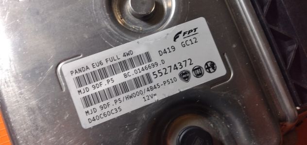 ECU PANDA EU 6 FULL 4WD MJD9DF.P5 HW000 SW 4B45--P510 55274372 - Foto 5