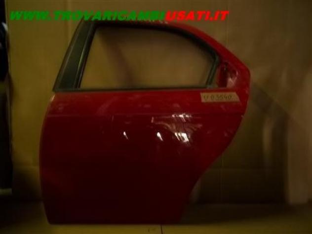 PORTA POST.S. ROSSA ALFA ROMEO 156 (No Alzavetro - No Serratura) 999-U03540 Carrozzeria  Lamierati esterni  Porte  Porta post. sx. ALFA ROMEO - 156 -