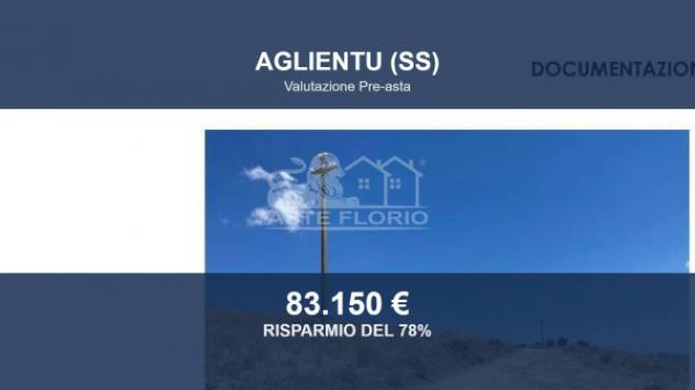 Immobile in asta di 137753 m² in vendita a Aglientu